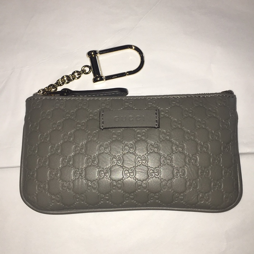 COPY - Gucci Micro GG Zip Too Key Chain Case Wallet
